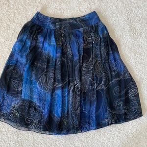 Silk skirt Lafayette, size 6, Lafayette